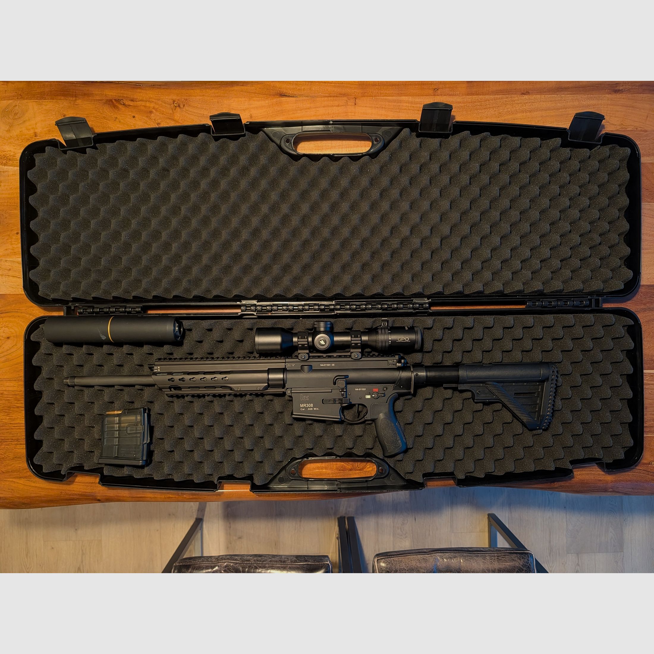 HK MR308 A3 16,5" Jagdpaket | Waffen Burk | WPNTec Mimir | GPO & Eratac