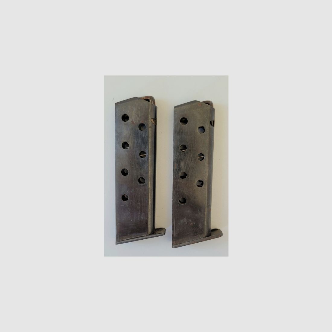 2 Walther PP Magazine - nur Walther Schleife - 7,65mm - evtl. Zellah Mehlis Fertigung?