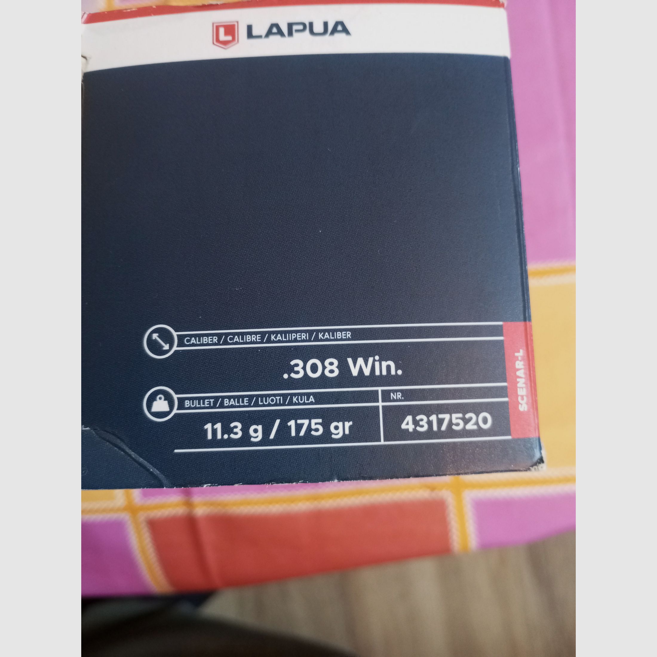 Cases .308 Win. Manufacture LAPUA (Open Tip Match)