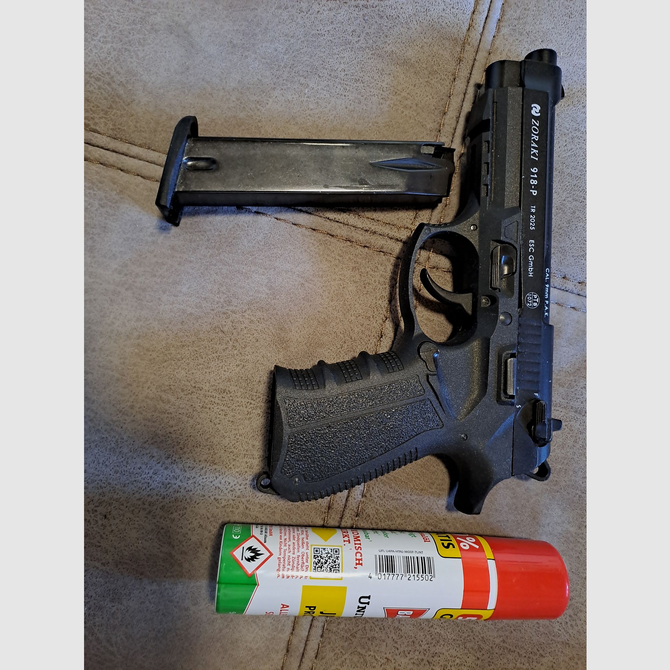 Schreckschuss Zoraki PtB 918-P CAL.9mm P.A.K.