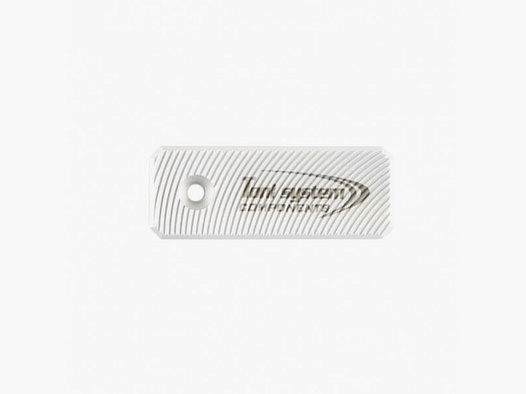 Toni System oversized closure catch button Beretta 1301 - Silver