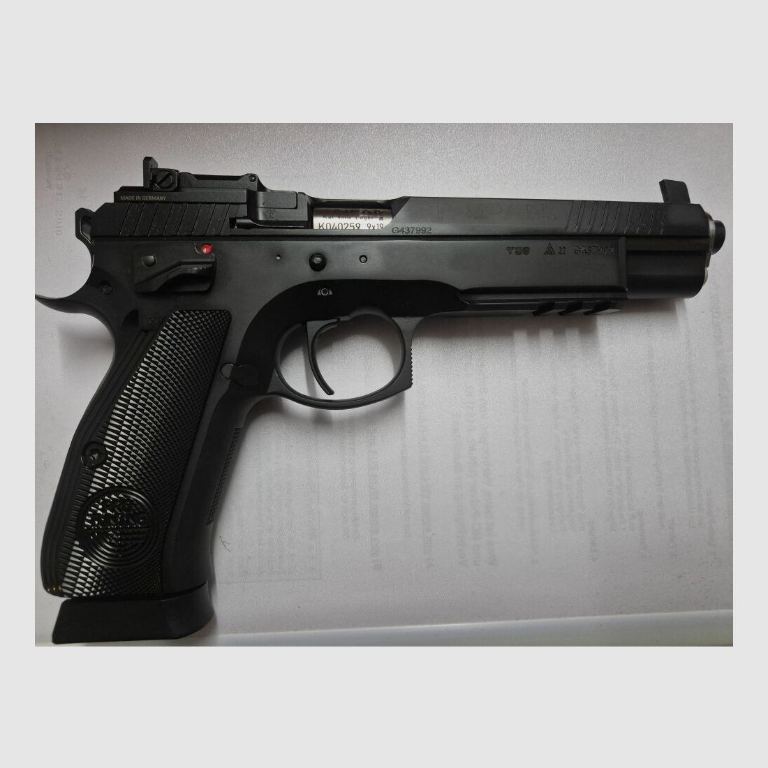 Pro Tuning - CZ Taipan OR - nero - Solo azione singola