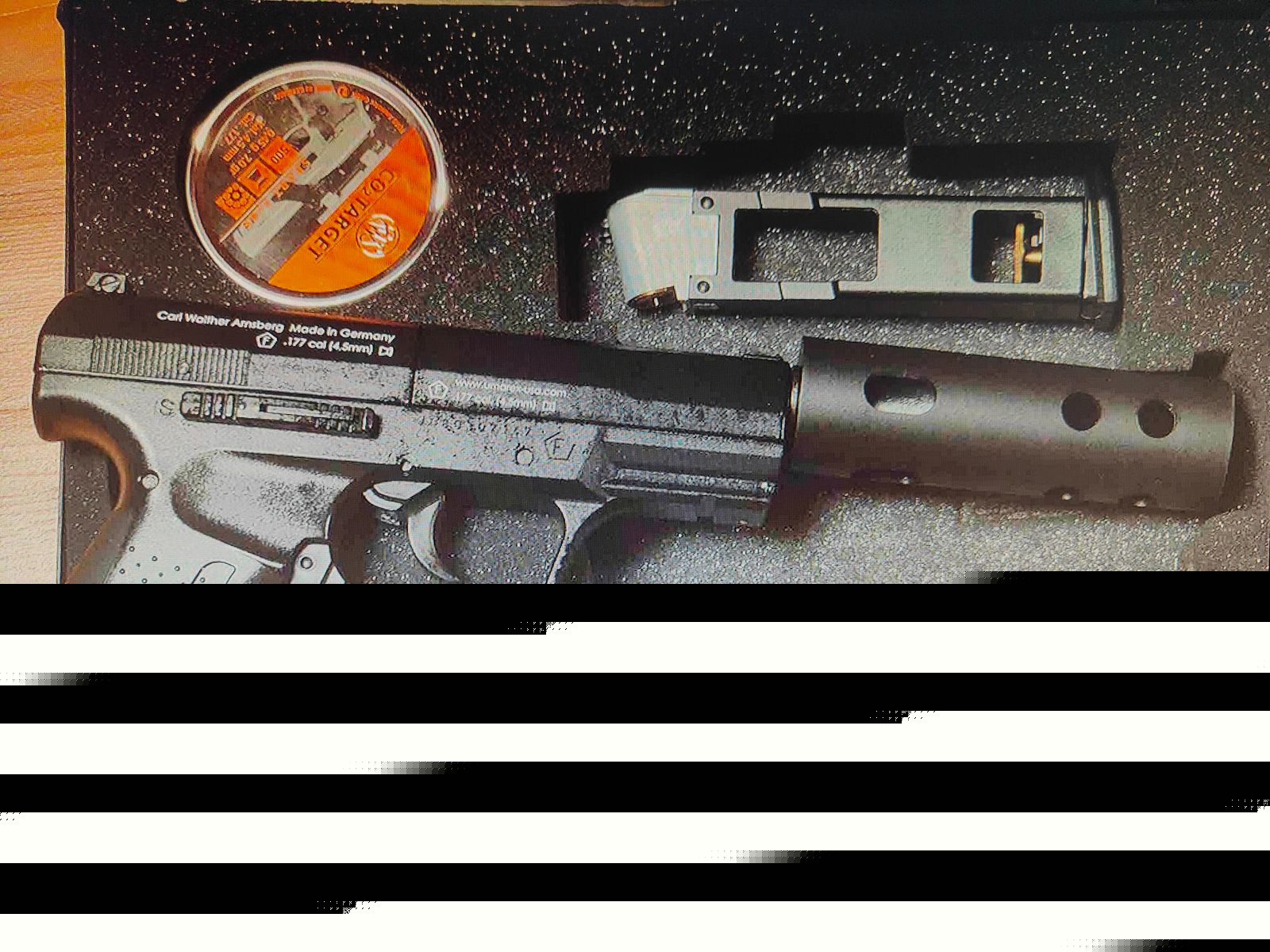 Walther NightHawk 4,5 mm (.177) Diabolo, CO₂, < 3,5 J