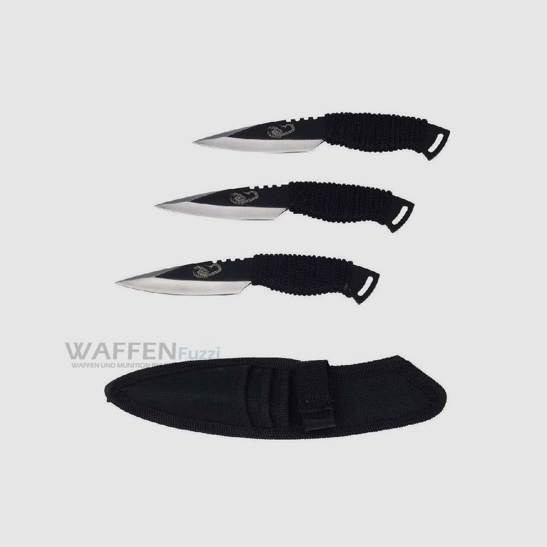 Wurfmesser Set Skorpion 3er Set