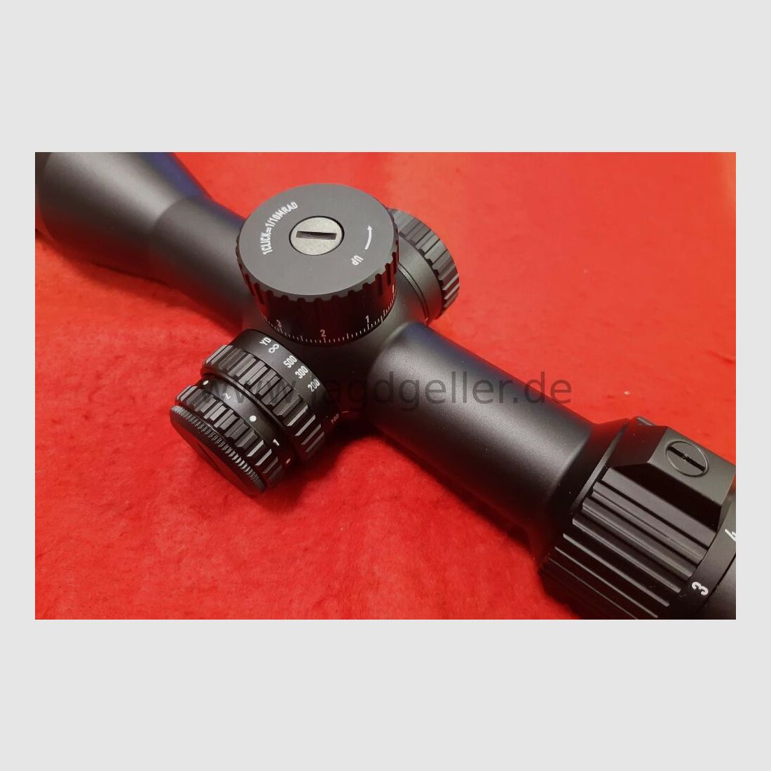 Akah riflescope 2-12x44 LA with HAWK tactical mounting rings