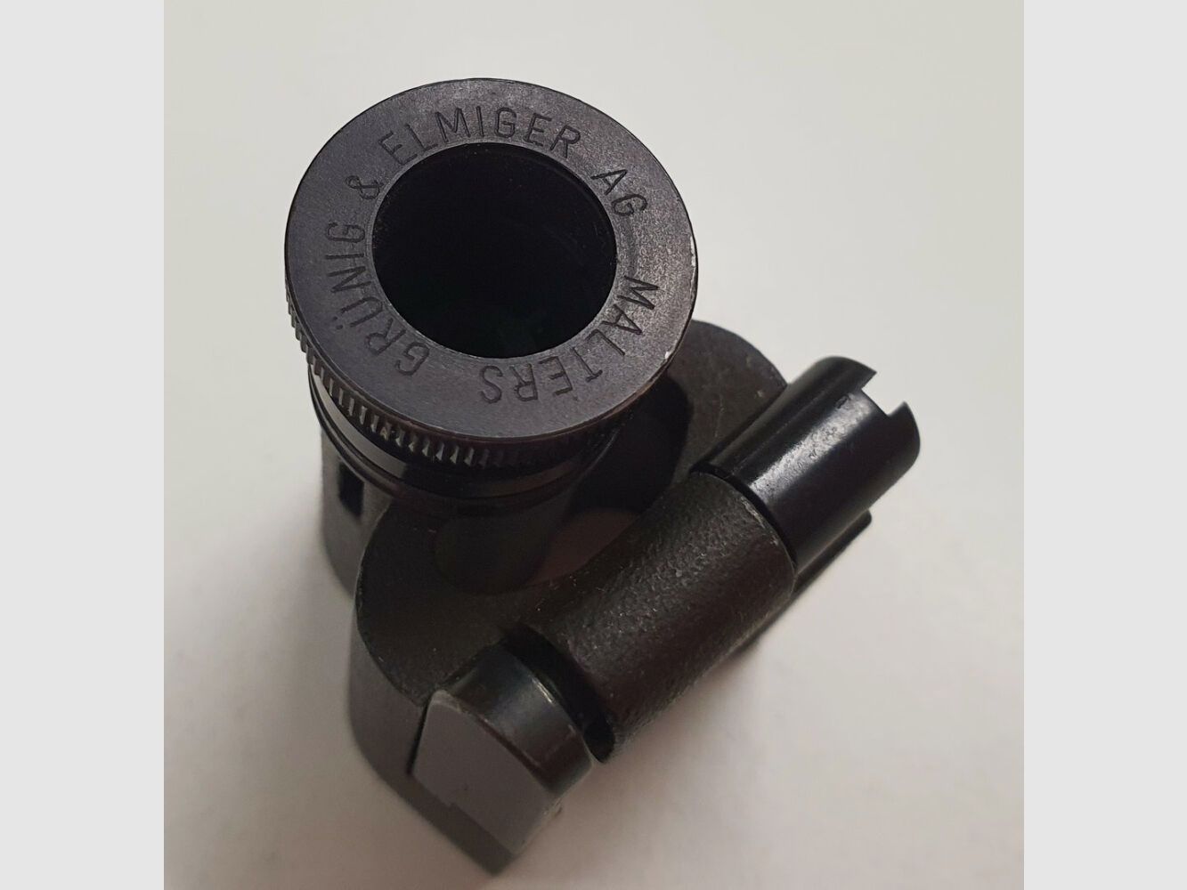 Grünig & Elmiger Grünig & Elmiger AG verstellbarer Iris Ringkorn GE31 Einsatz für W&F Diopter Korntunnel K31