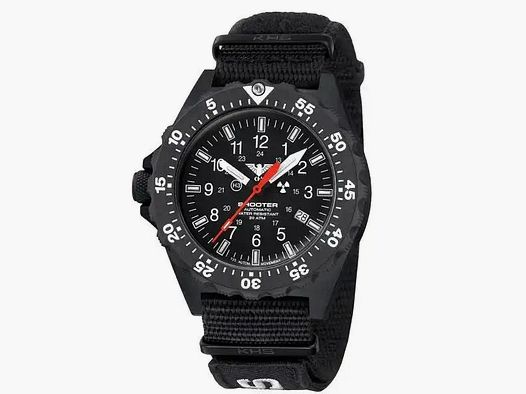 KHS KHS Montre Shooter MKII Automatique Champ Bracelet NATO XTAC