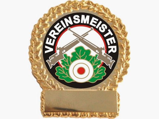 Schützennadel 123 mit Text