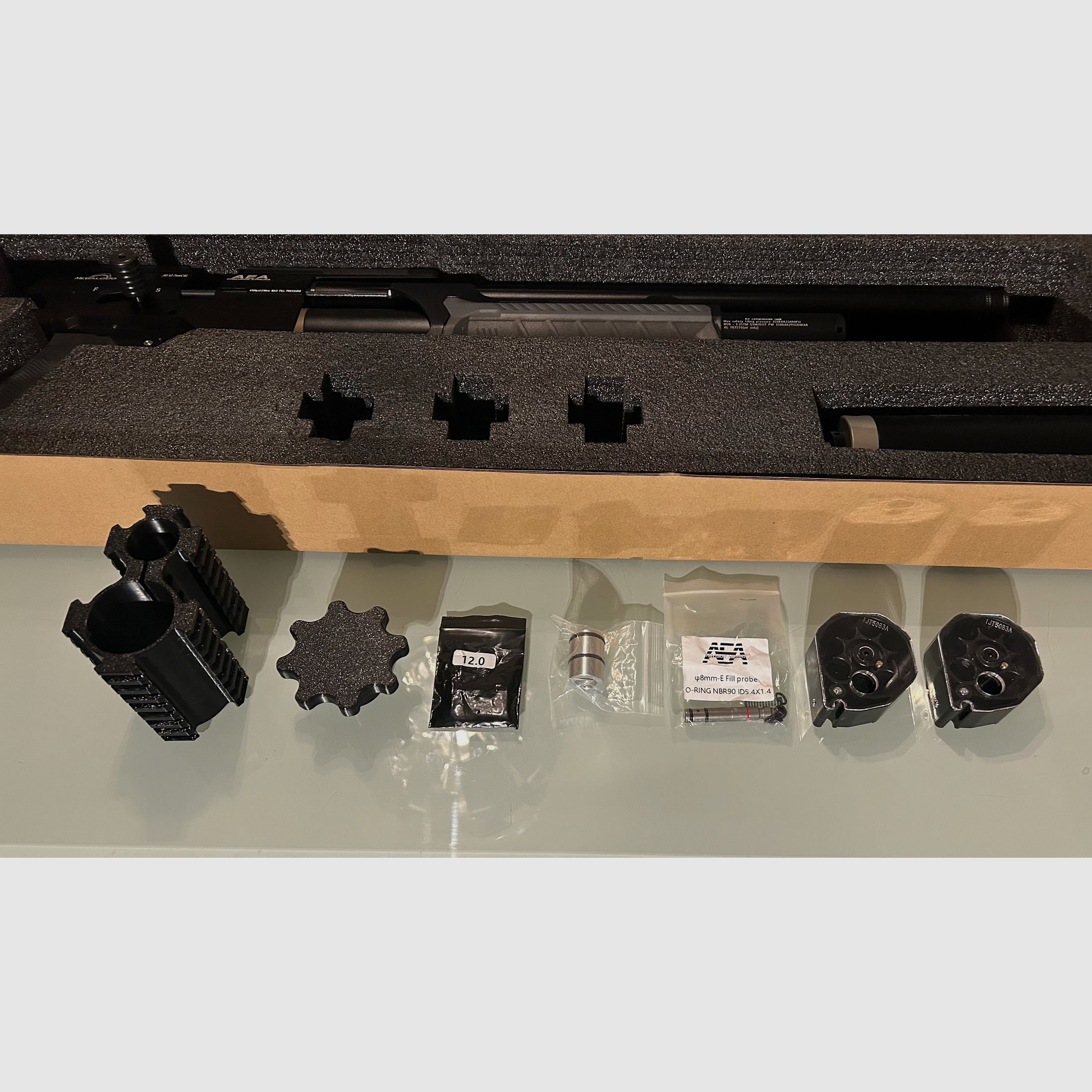 New AEA Megalodon F 7.5 Joule in Opv with invoice + accessories, immediately available!