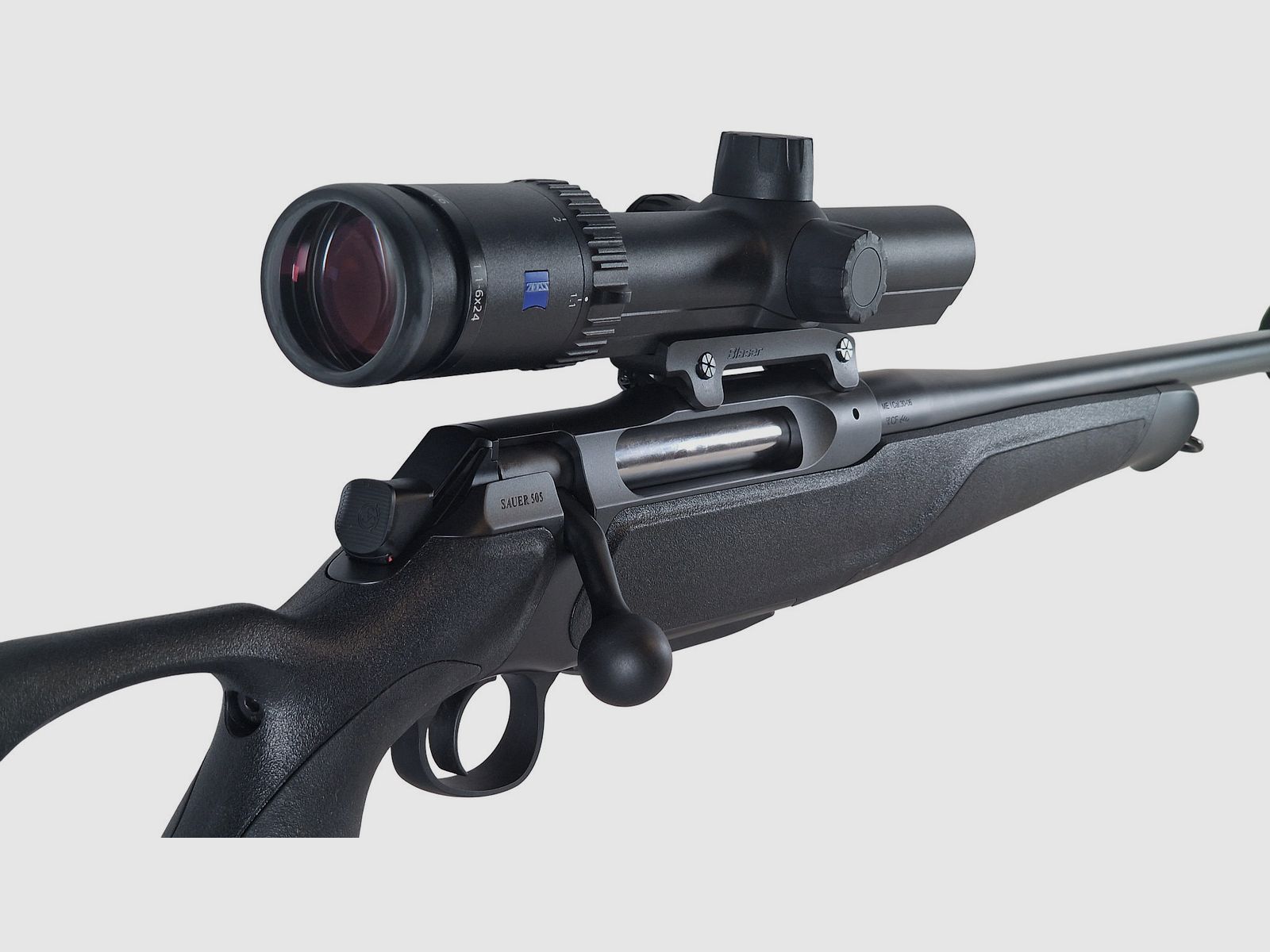 Drückjagd Sauer & Sohn 505 XT Synchro im Kal. 30-06 mit Schalldämpfer und Zeiss V6 1-6x24 sofort verfügbar