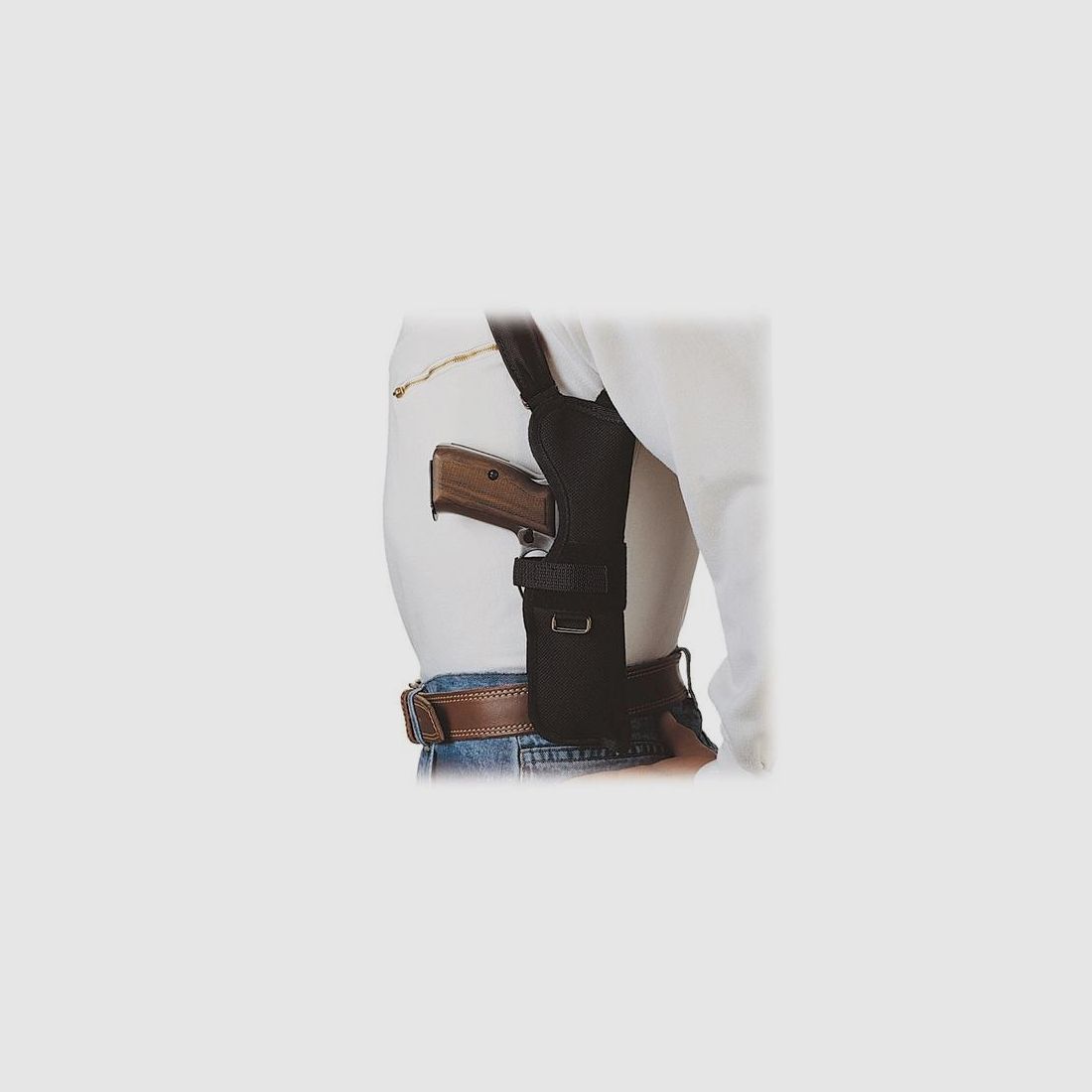 Schulterholster Vertical Rechtshänder- S&W 4" K L N-Frame, Ruger, King Cobra, Taurus