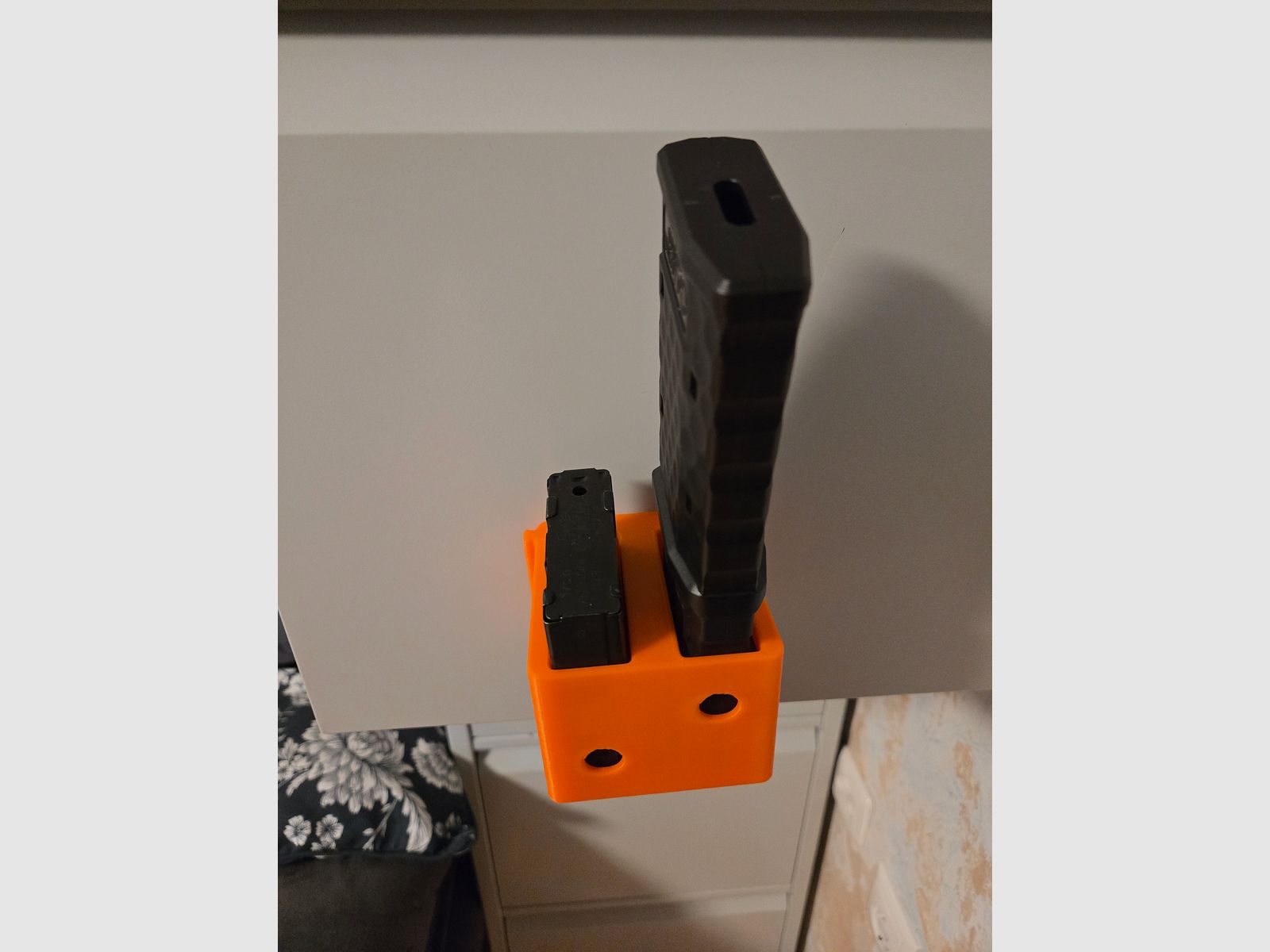 2x AR 15 Magazin Halter universeller Waffenschrank Organizer Magnet rutschfest