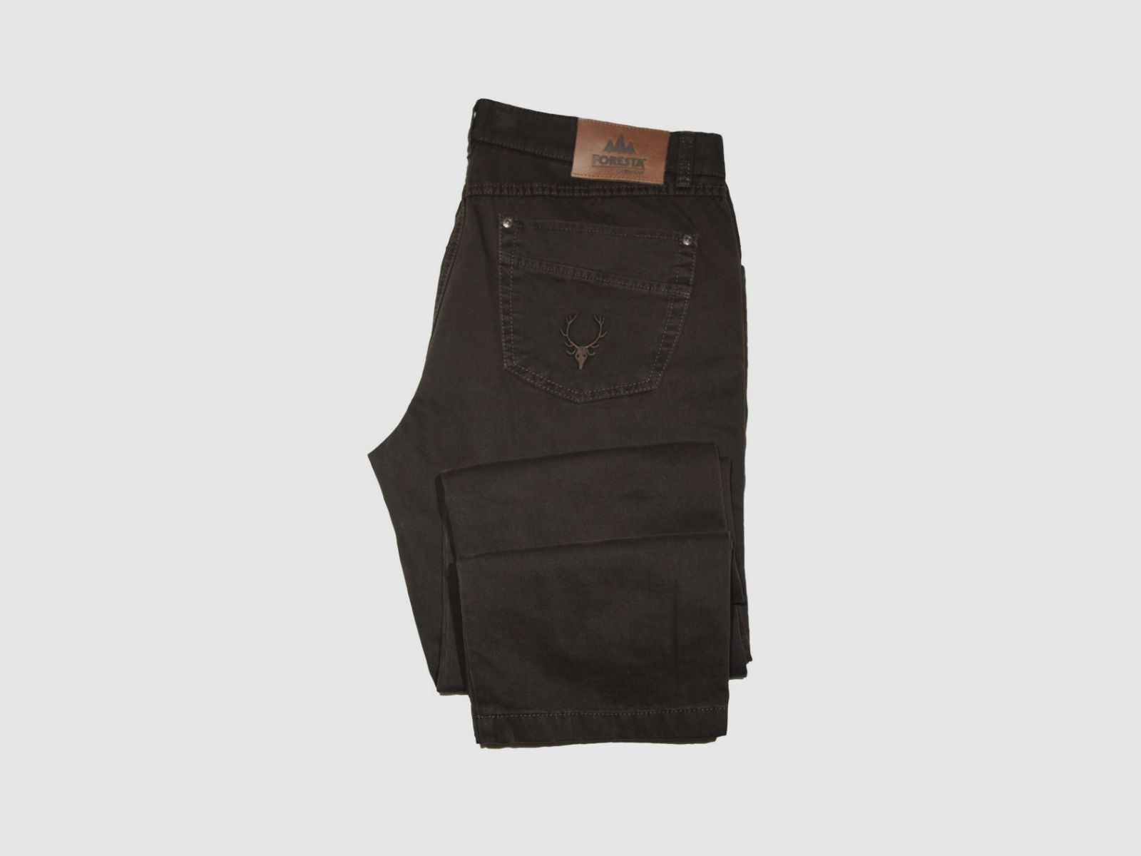 FORESTA Fivepocket Jeans Braun