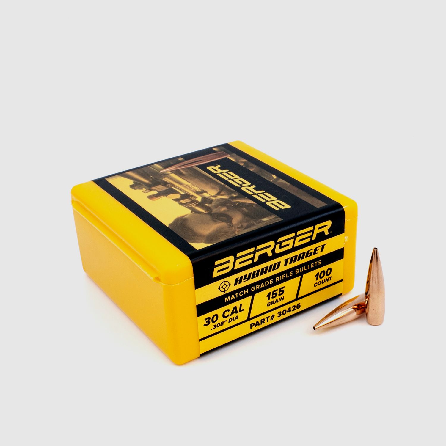 Berger Geschoss .30 Hybrid Target 155GR 100 Stück