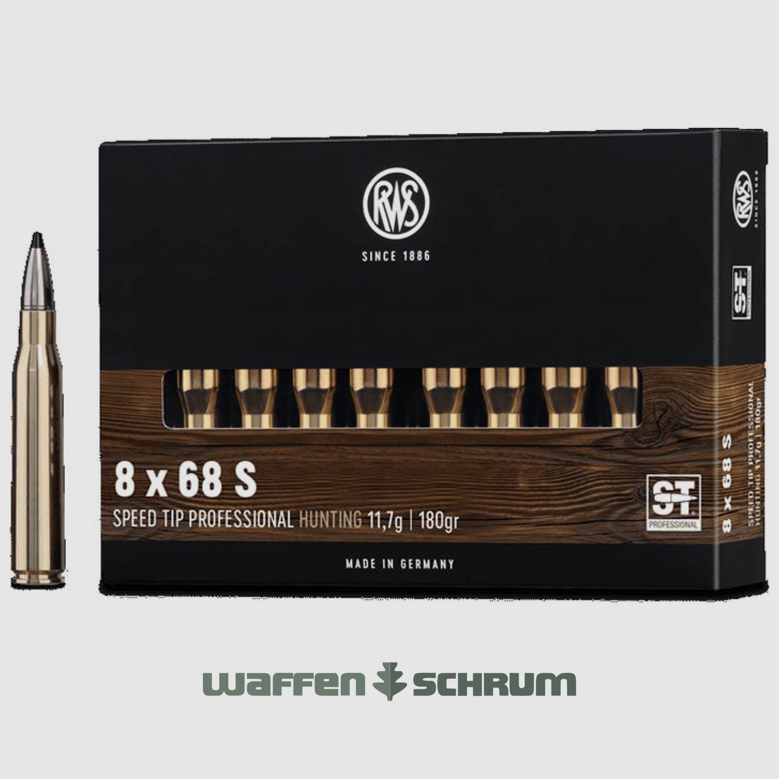 RWS Speed Tip Pro 11,7g - 180gr 8x68S