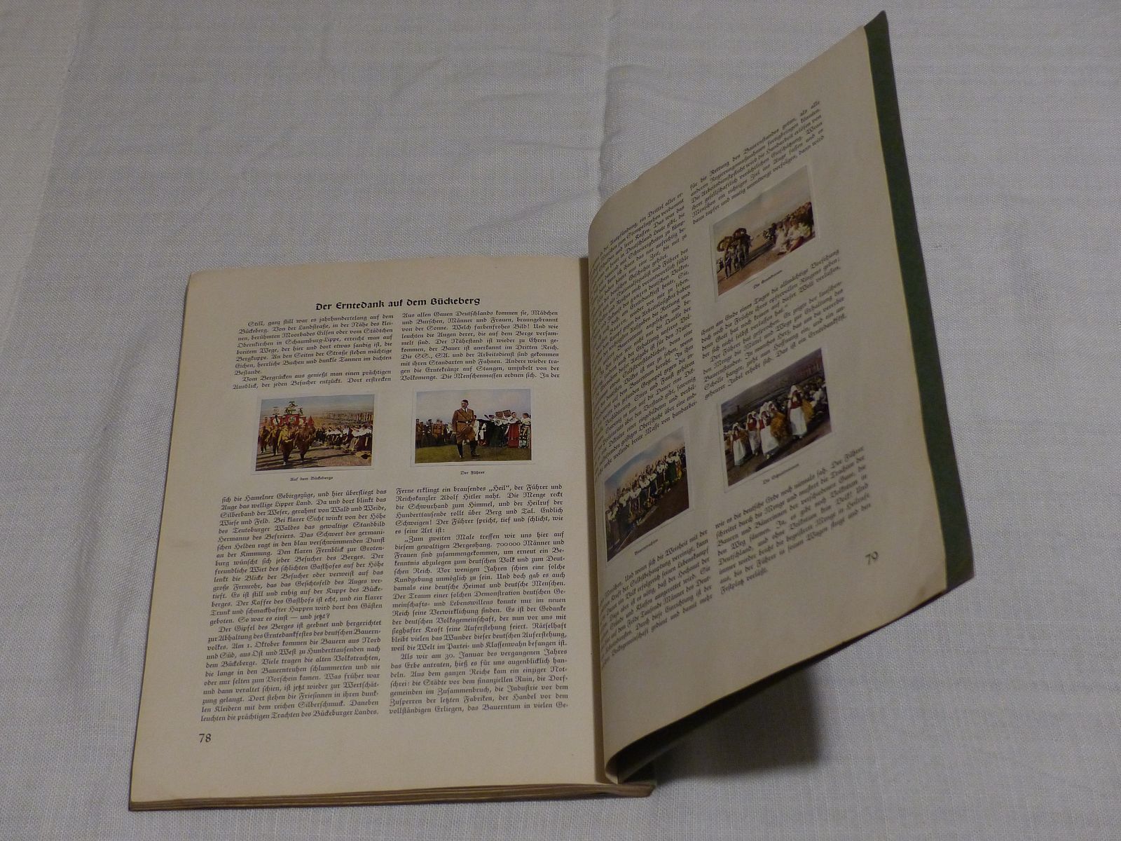 Auf deutscher Scholle komplett Stickeralbum 1935