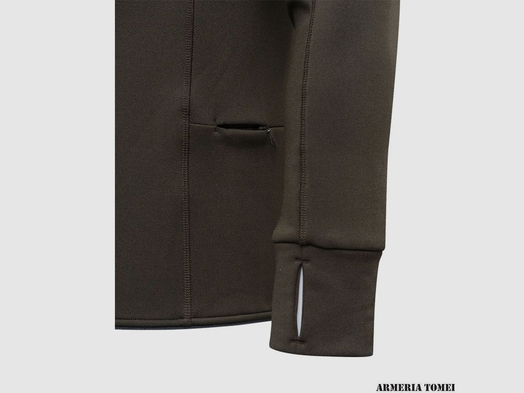 PILE – BERETTA – STRETCH TECH POLAIRE DEMI ZIP Vert Mousse, image 5 sur 5
