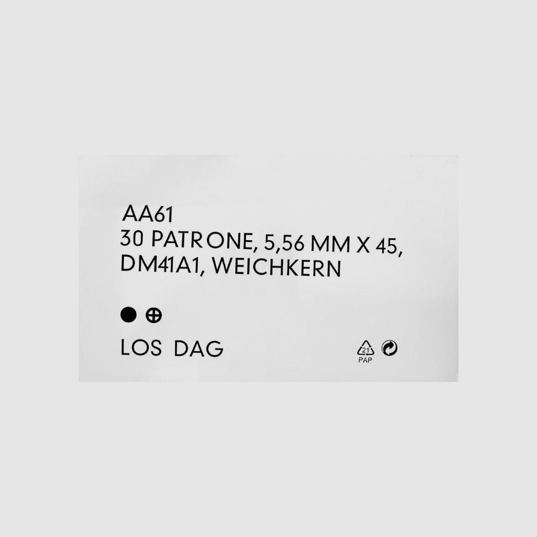 Amunicja RWS DM41A1 5,56x45 62gr, zdjęcie 2 z 4