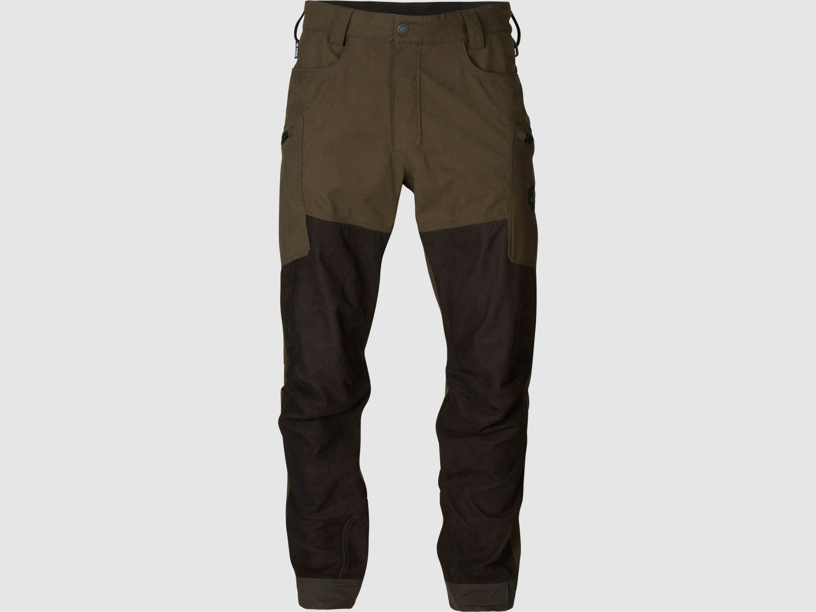Härkila Driven Hunt Hws Leather Trousers Men Willow green/Shadow brown, 58/32