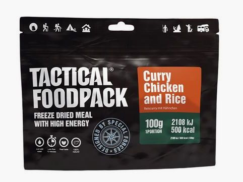 TACTICAL FOODPACK - CURRY CHICKEN AND RICE