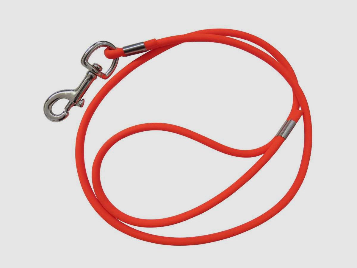 Round Biothane Leash Orange