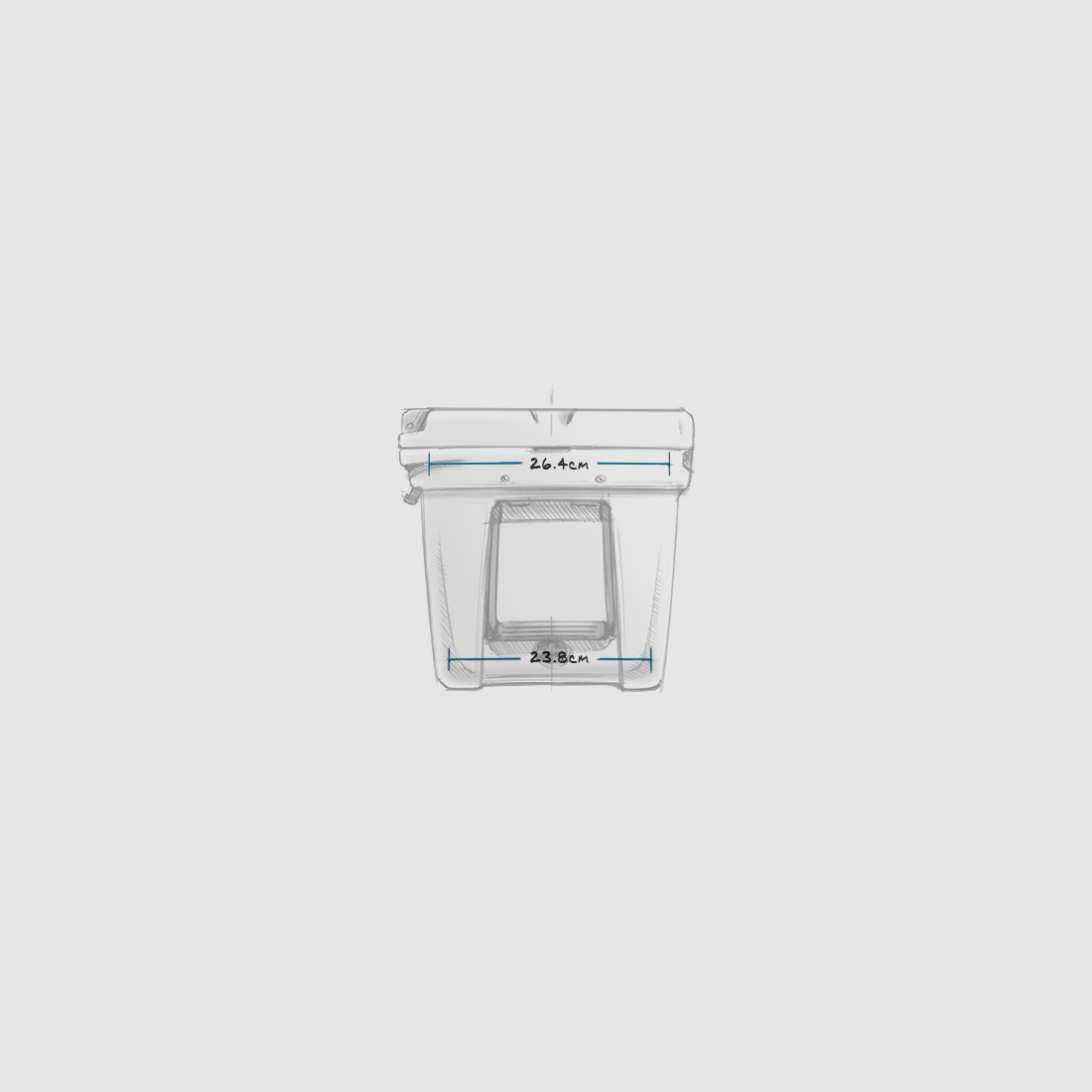 YETI® Kühlbox Tundra 45 - Tan, Bild 8 von 9