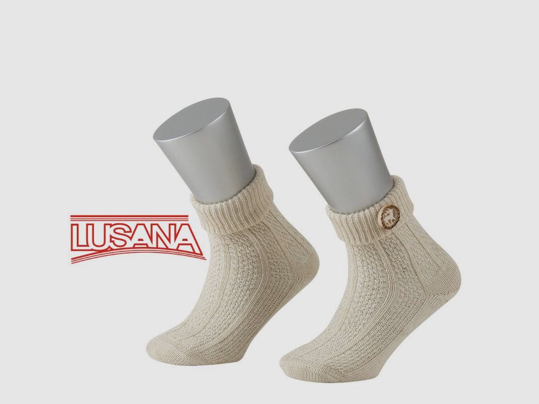 Chaussette d'été pour enfants Lusana avec cerf L1265-75