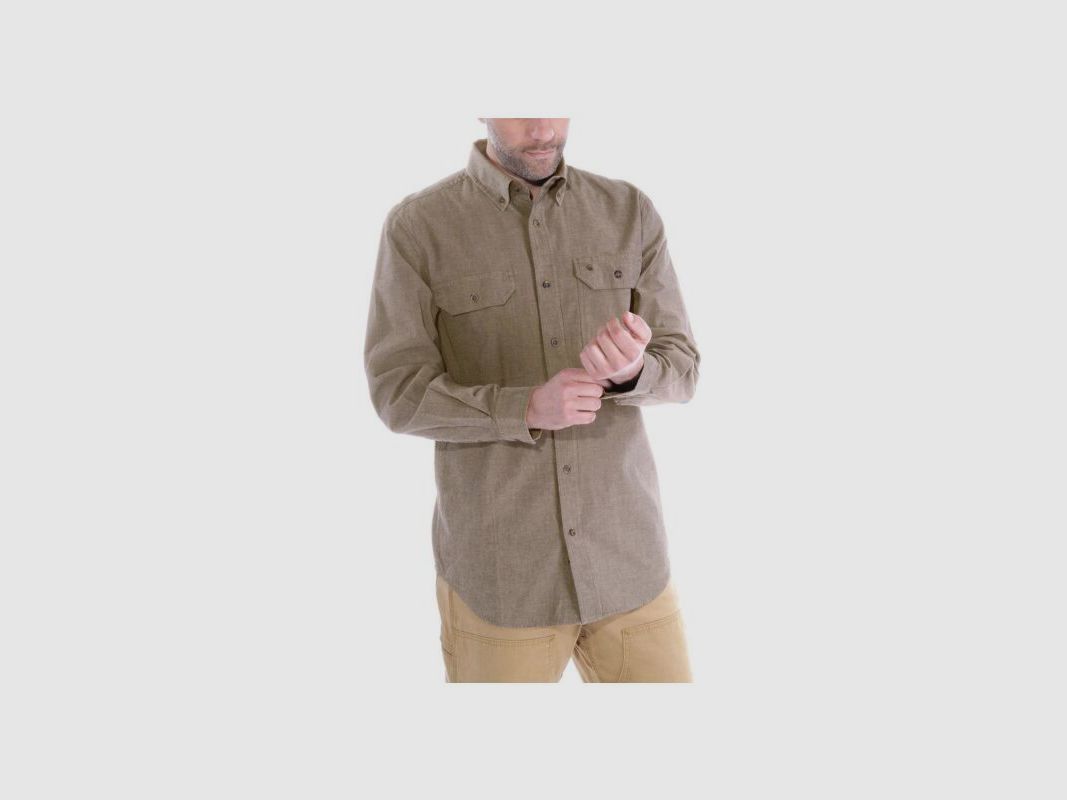 Carhartt Herren Hemd langarm Fort Solid L/S