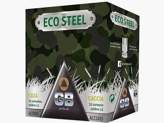 GB 12/70 ECO steel 3.5mm 30g lead-free shot ammunition 25 pcs.