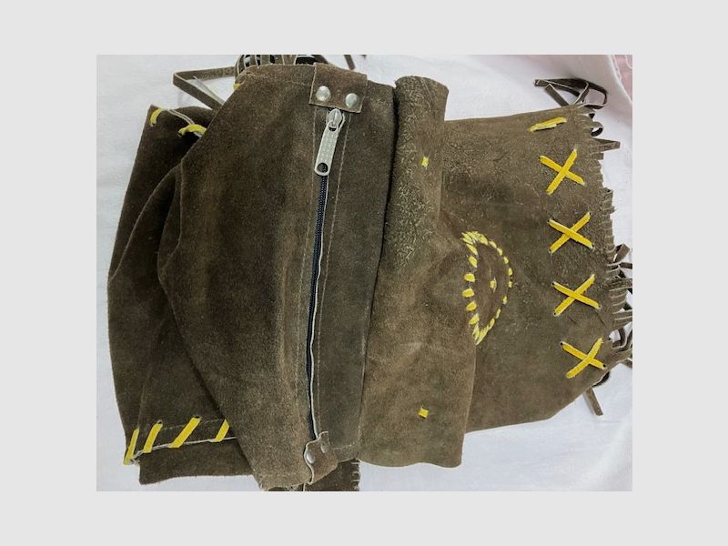 Umhängeasche Western - Trapper, zie de beschrijving en afbeeldingen