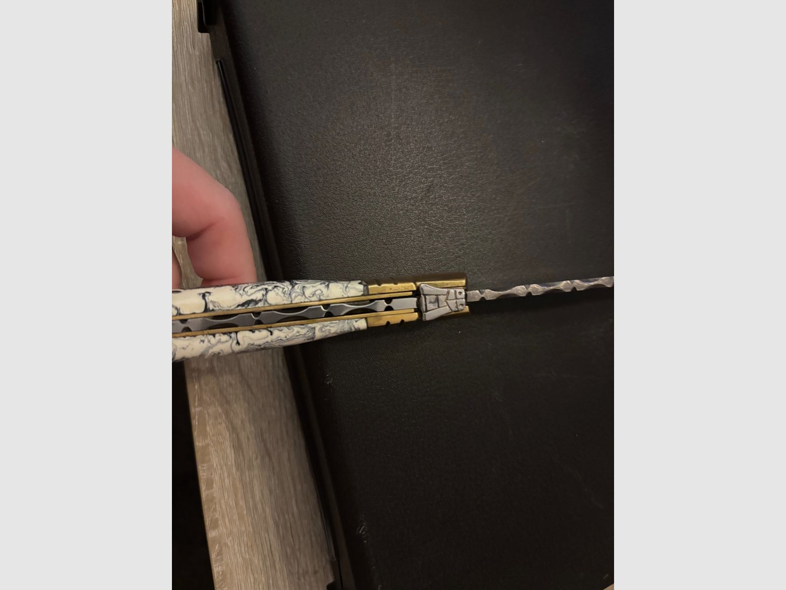 Noże Damast Laguiole Styl