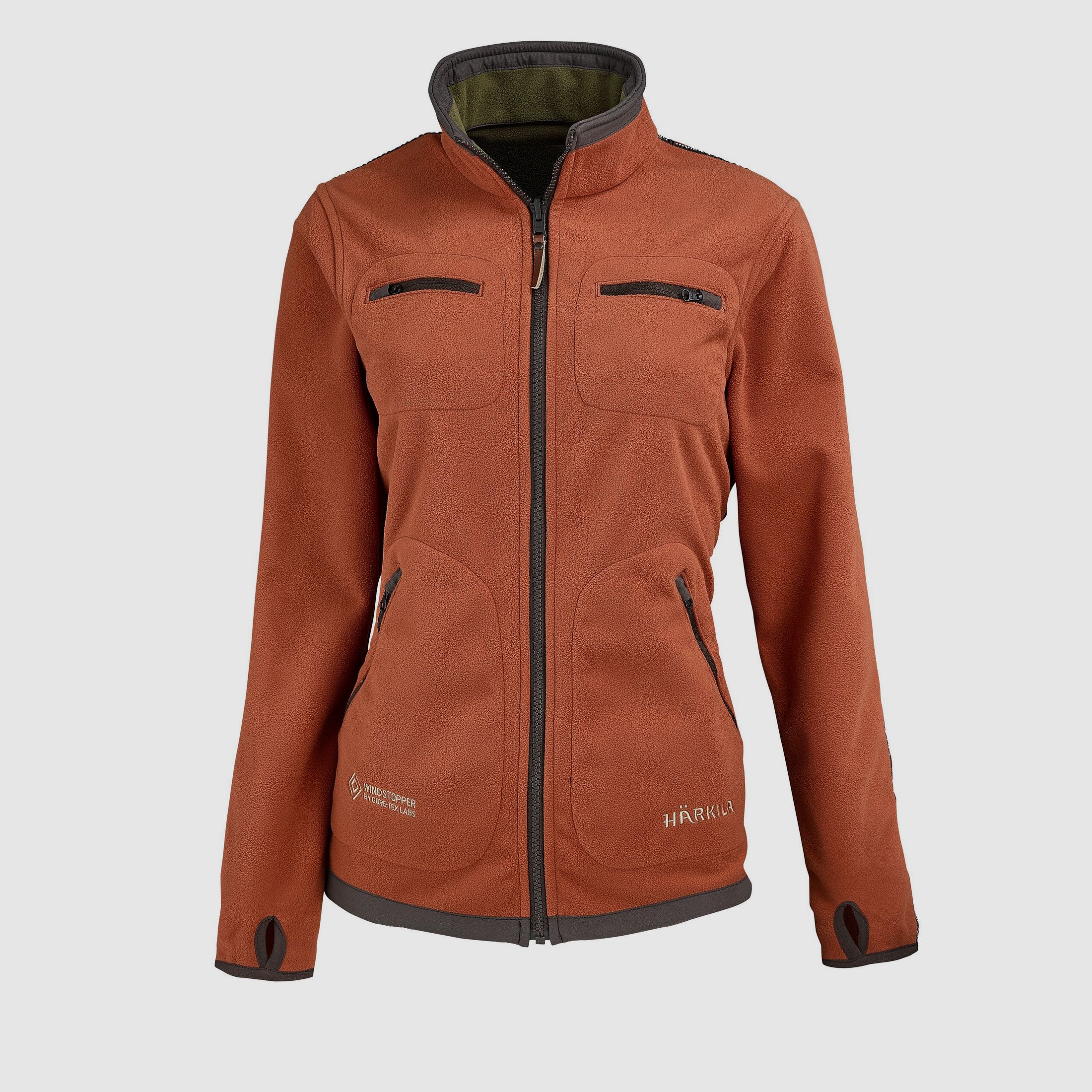 Hrkila Fleecejacke Kamko, wendbar