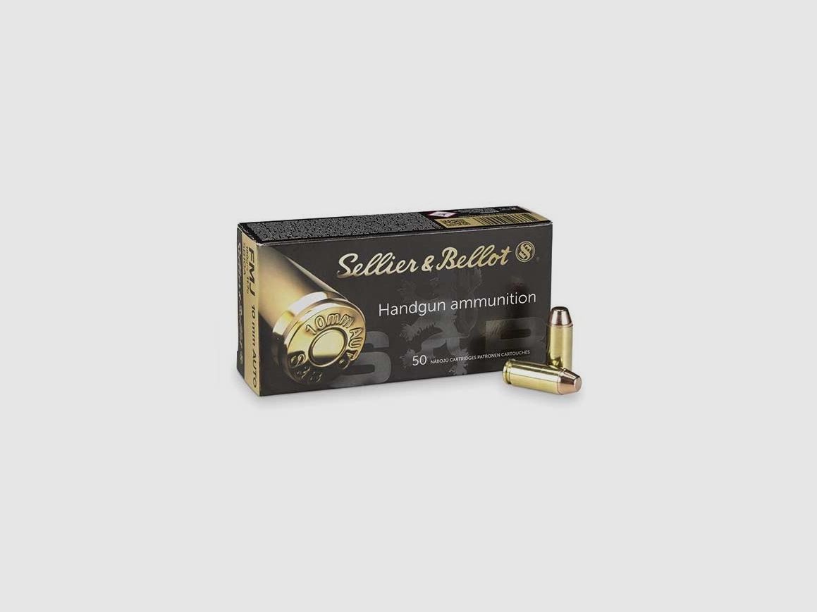 AMUNICJA SELLIER&BELLOT S&B kal.10 MM AUTO (50 szt)