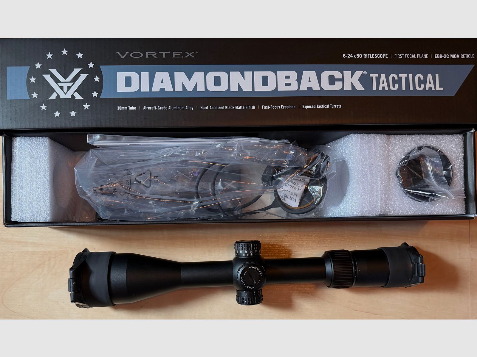 Vortex Diamondback Tactical 6-24x50 FFP MOA
