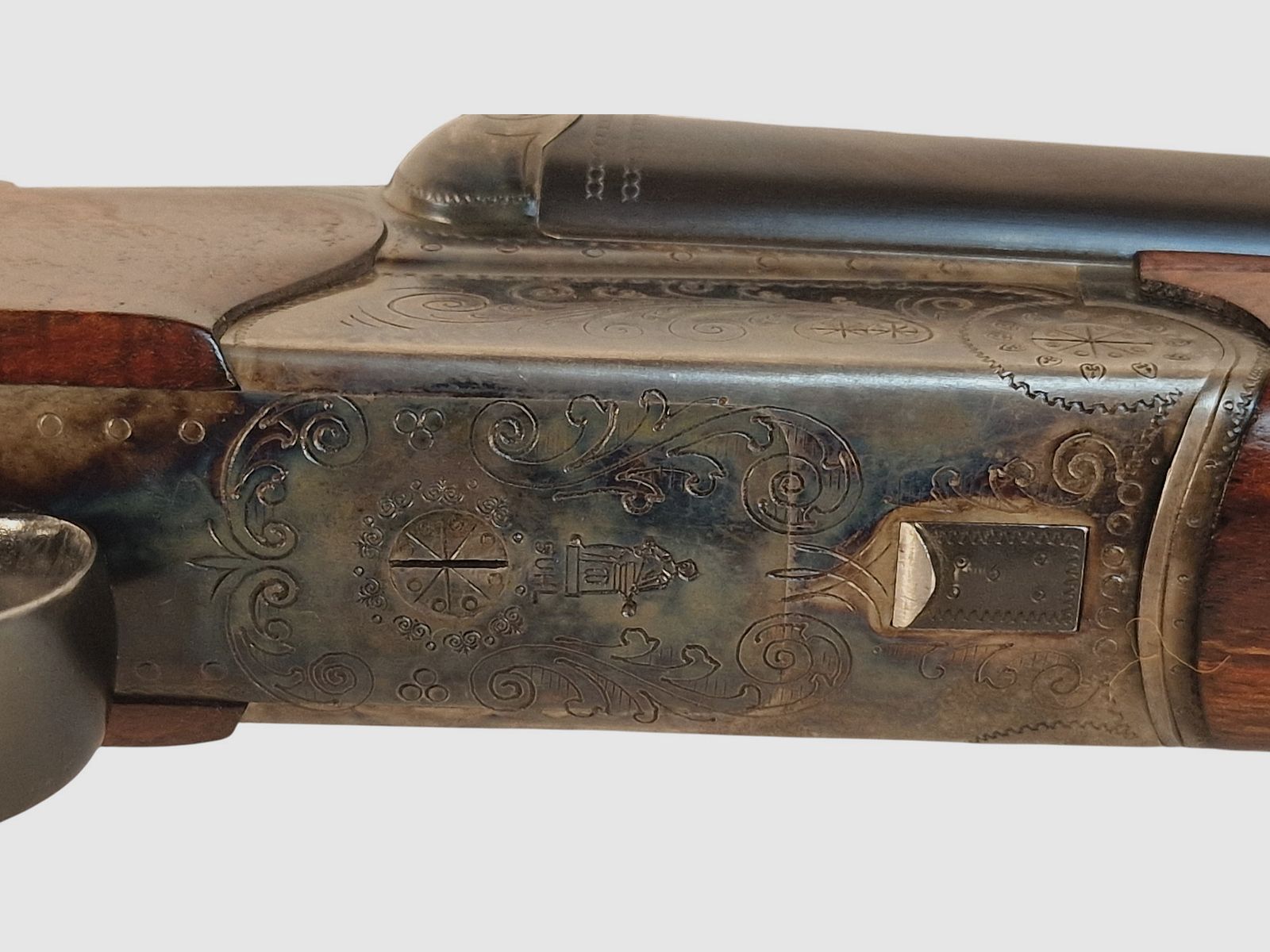 Suhler drilling hardened in caliber .30-06 16/70 22 WinMag with Kahles 2.2-9x42