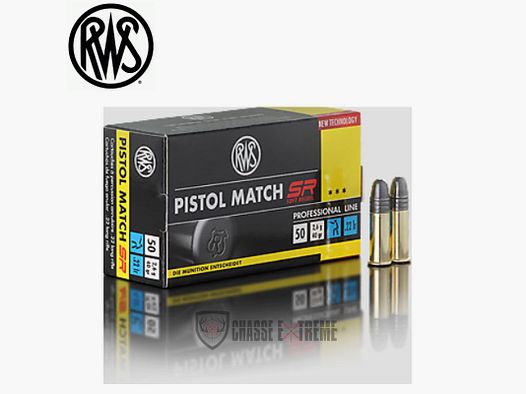 50 Munitions RWS Pistol Match SR cal 22 Lr 40gr