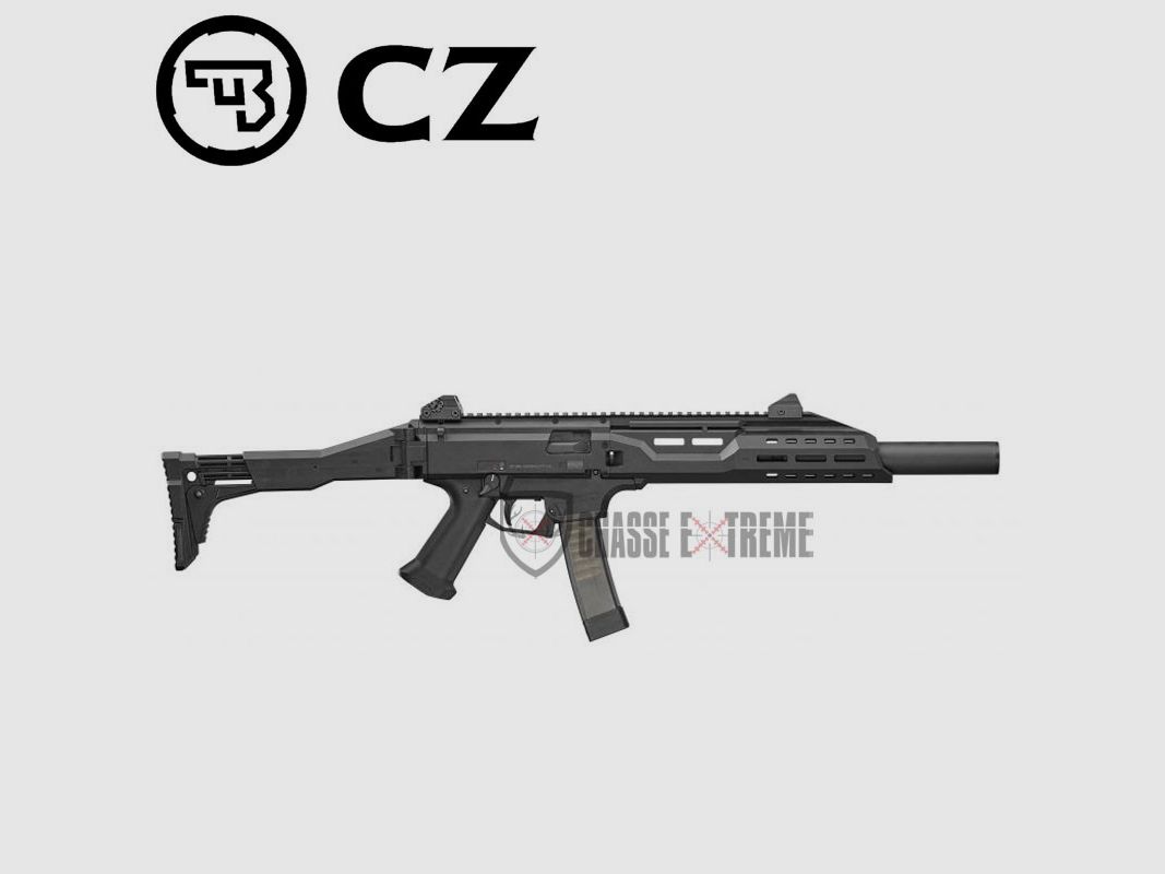 Carabine CZ Scorpion Evo 3 S1 Carbine Cal 9x19 - Faux Suppressor, image 1 sur 3