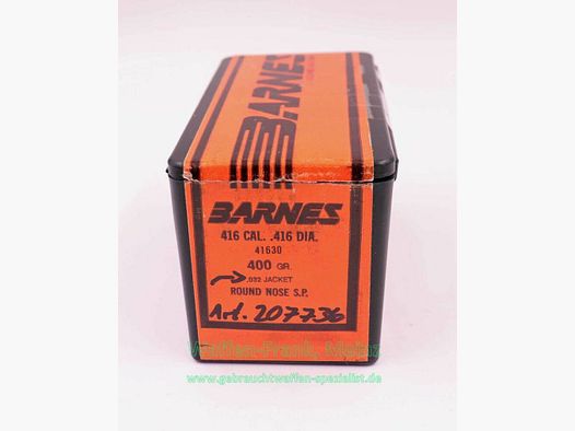 Barnes Bullets Büchsengeschosse .416 (.416)