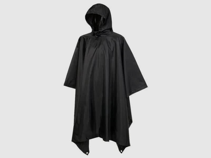 Brandit Brandit Poncho Ripstop schwarz