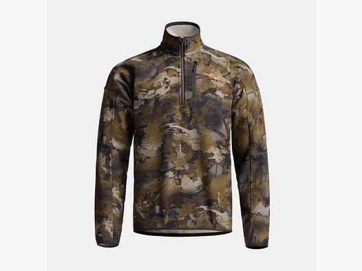 Sitka Alpha Fleece 1/4 Zip Pullover - Optifade Timber