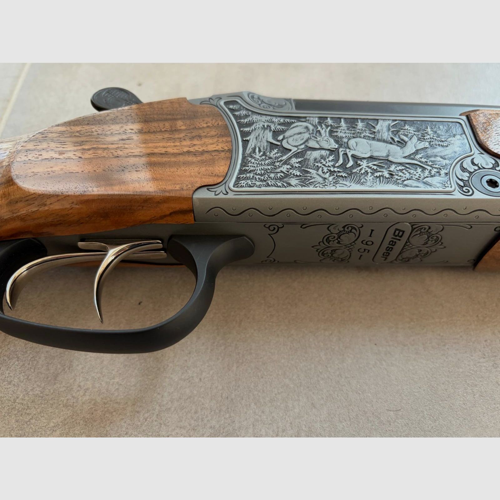 Blaser Bockbüchsflinte BBF 95 Luxus Gravur Rehwild 6,5x57R 20/76