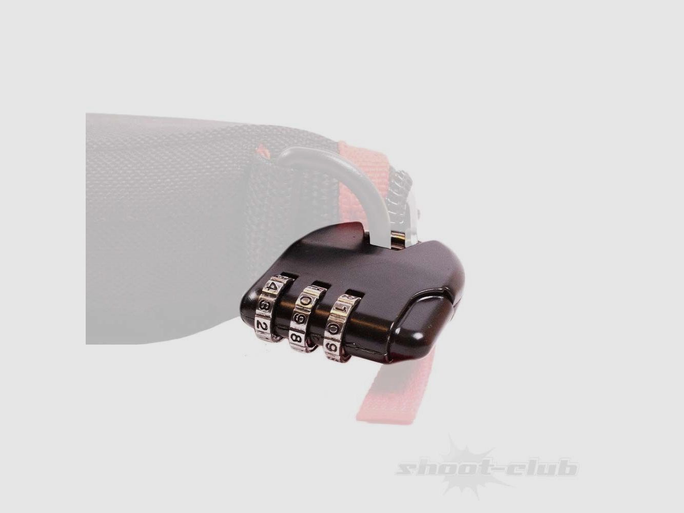 shoXx ShoXx Zahlenschloss schwarz