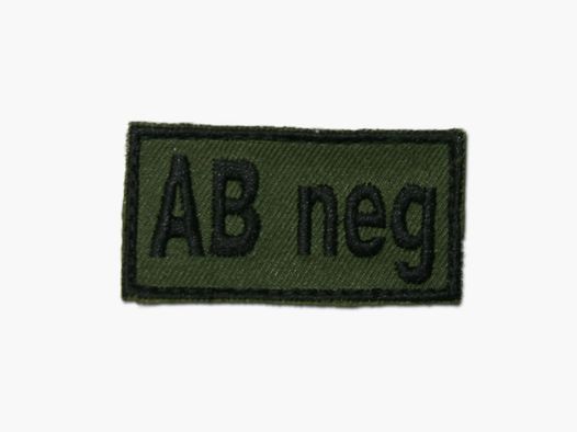 Abzeichen Bloodpatch AB neg Klett