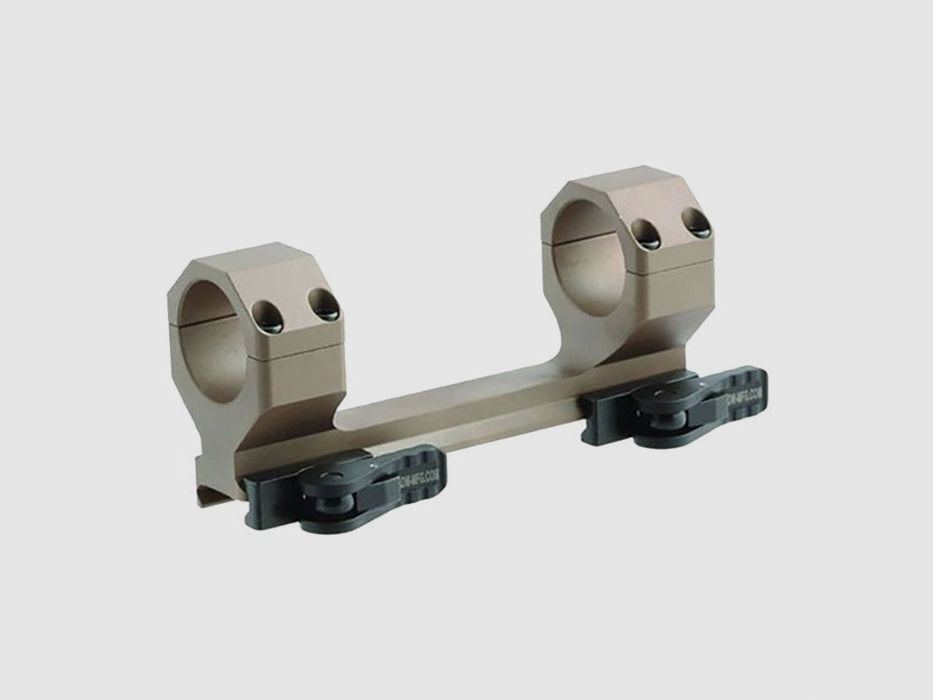 ADM DELTA-C QD-Cantilever-Montage, 30/34 mm, 0 MOA, Schwarz/FDE
