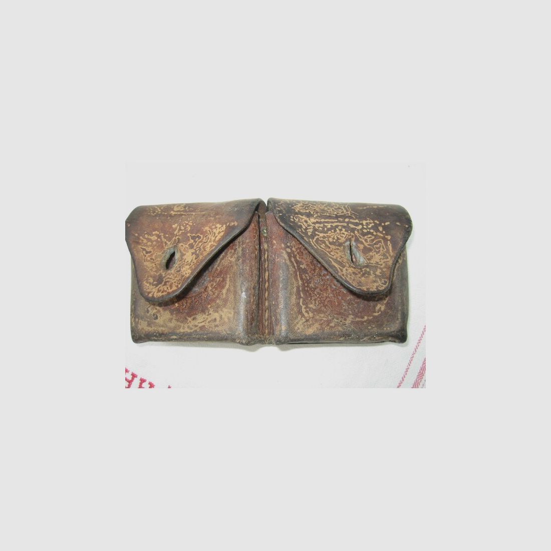 Schweizer Armee Ledertasche - Patronen Tasche Swiss Army von 1946