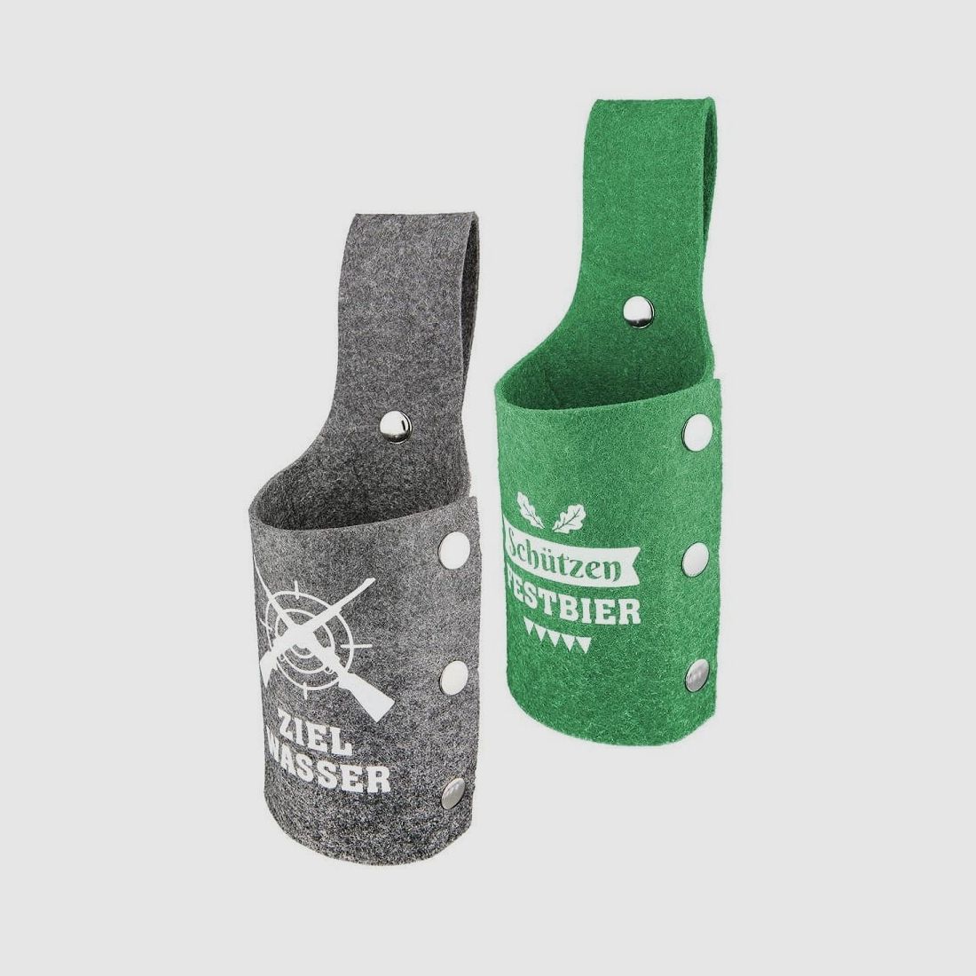 Gilde felt bottle holder shooting festival