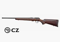 CZ457 American LH, links, kaliber .22lr || Repetitiegeweer