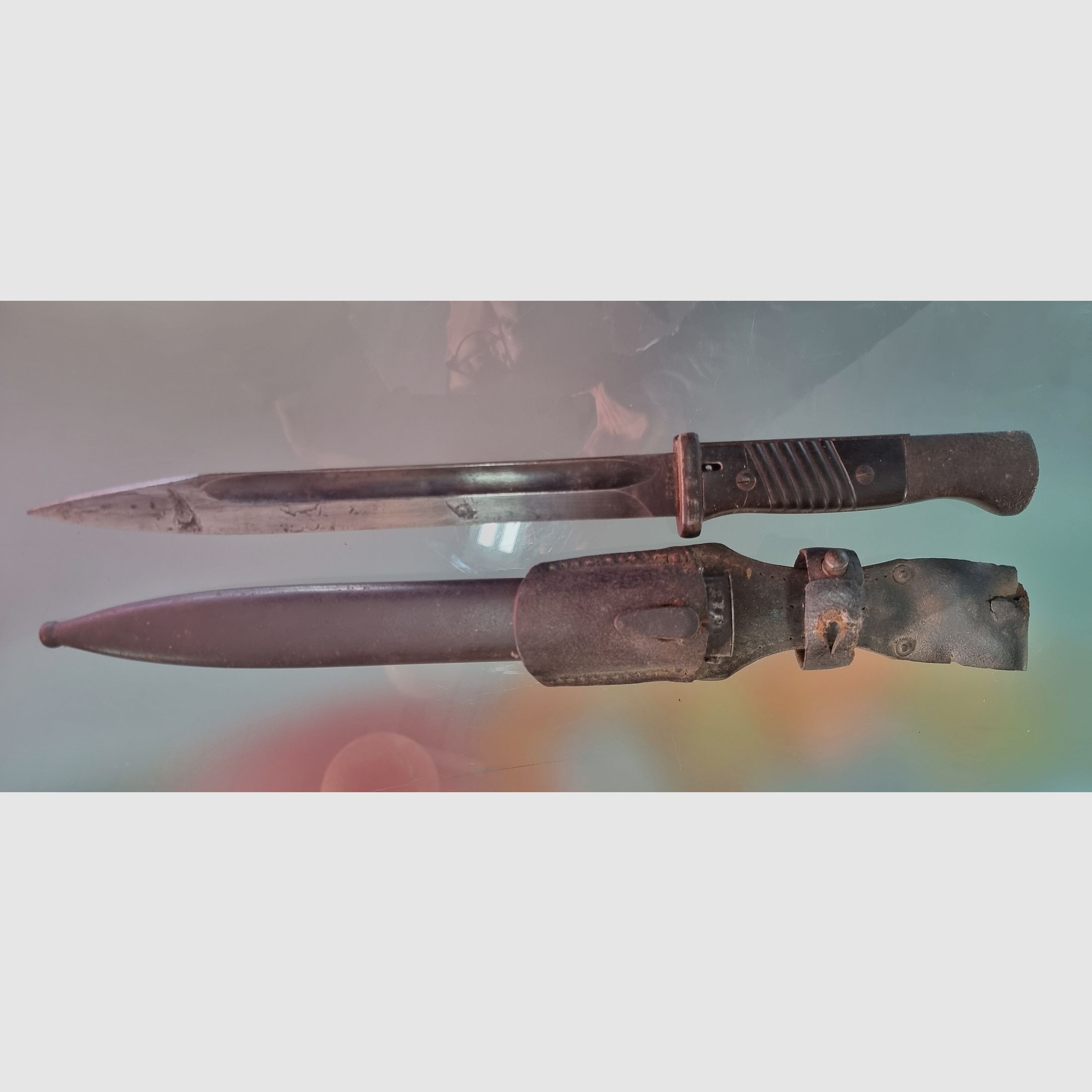 Baïonnette de fusil de la Wehrmacht pour le 98 K, 2ème Guerre mondiale