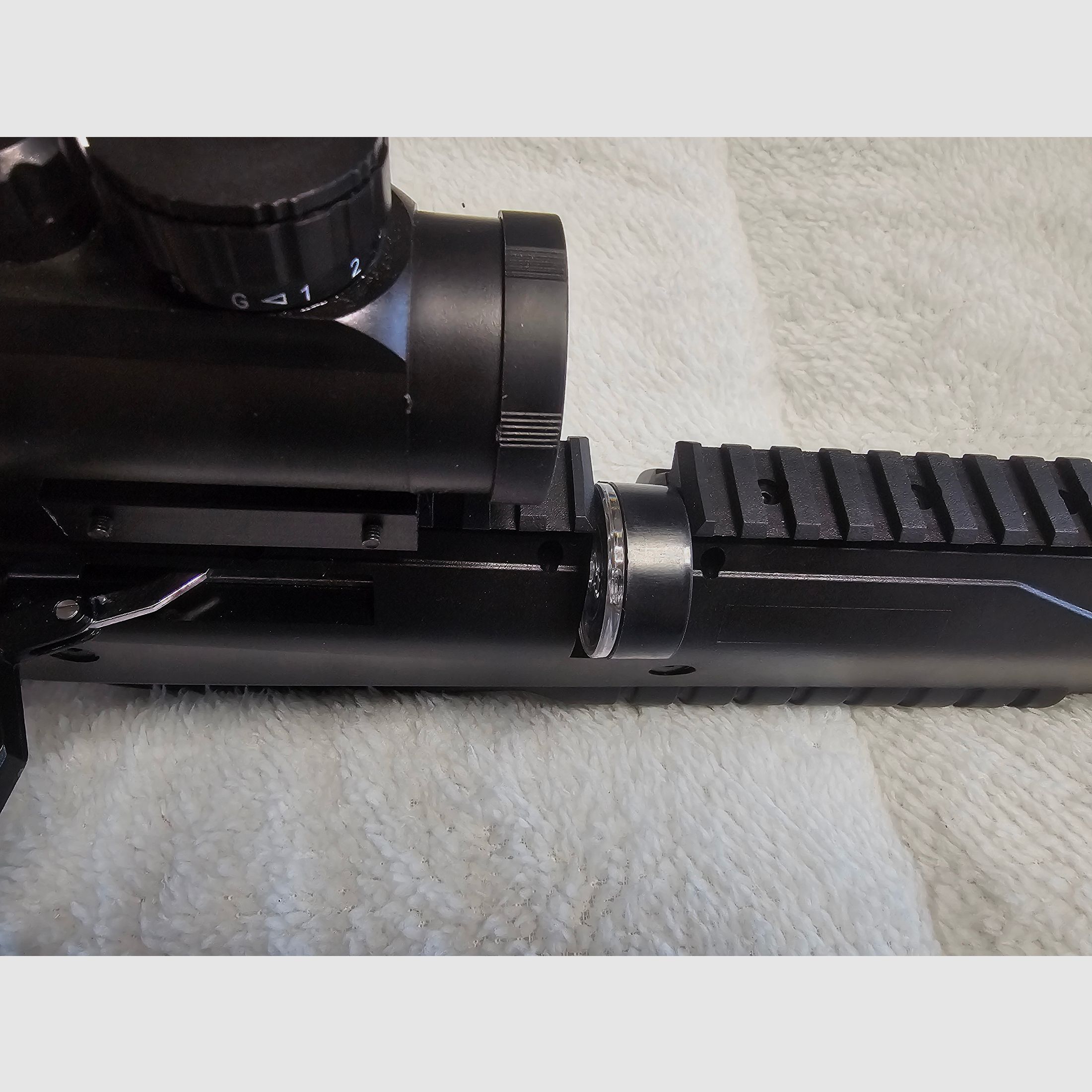 Pressluftgewehr mit Pumpe