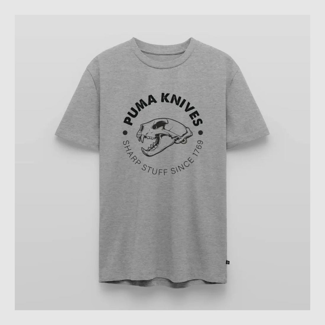 PUMA Men´s Premium T-Shirt "PUMA KNIVES Skull BW"